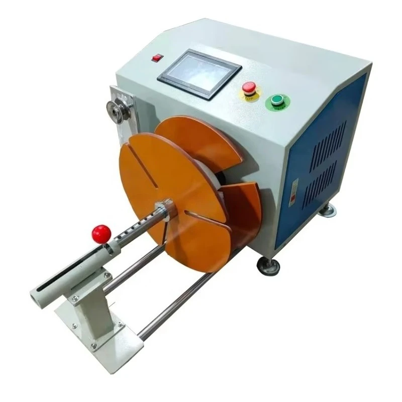 

Coil winding machine/cord winding and bundling automatic machine
