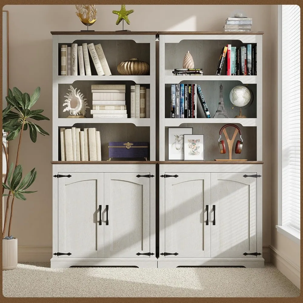 خزانة كتب مفتوحة للتخزين بطول 5 طبقات بطول 70 بوصة، بعرض 31.5 بوصة للمنزل والمكتب وغرفة النوم والاستخدام المدرسي