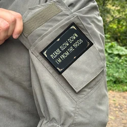 Parche táctico Please Slow Down I'm From 1900's moral mochilas ropa