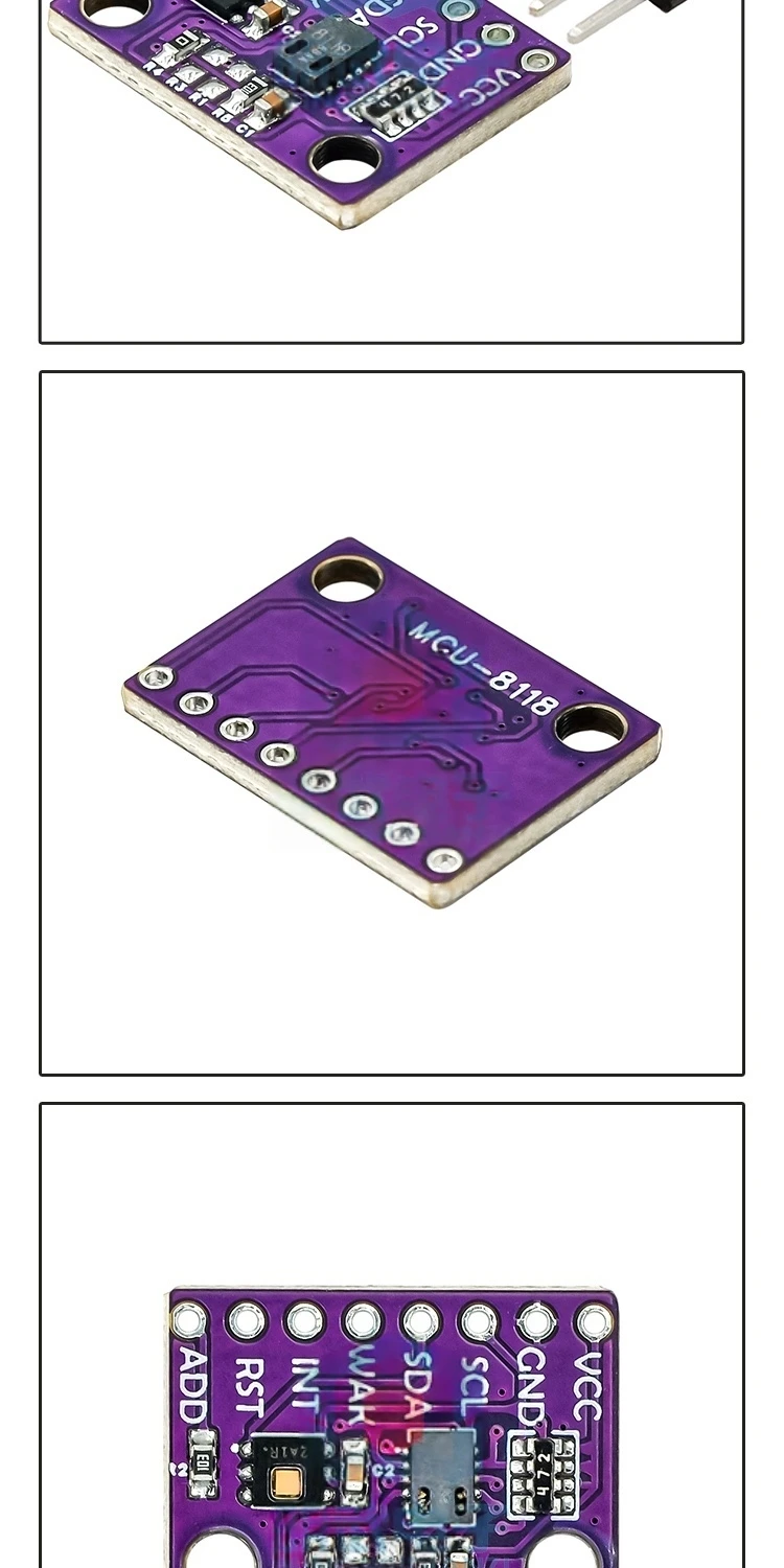 MCU-8118 CCS811 HDC1080 Kohlendioxid CO2 Temperatur und Luftfeuchtigkeit VOCs Luftqualitätsübertragung – Detail 5
