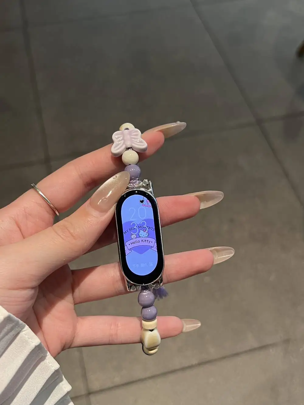 وصلة سوار من الخرز الممتاز لـ XIAOMi Band 9 10 حزام لـ Mi Band 8 تصميم جديد NFC معصمه الملحقات #5