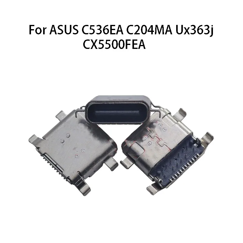 1PC USB C Type c Jack Socket For ASUS Chromebook C536EA Laptop Charging Port C204MA Ux363j Netbook Tail Plug CX5500FEA Interface