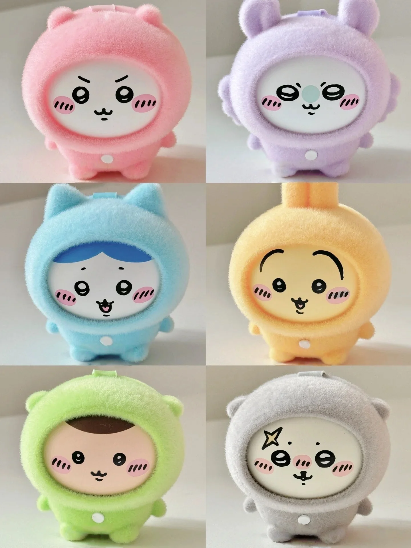 Trendy Toy Chiikawa Pajama Series blind box Toys Face Change Doll Hachiware Pendant Cute Face Changeable Usaqi birthday Gift