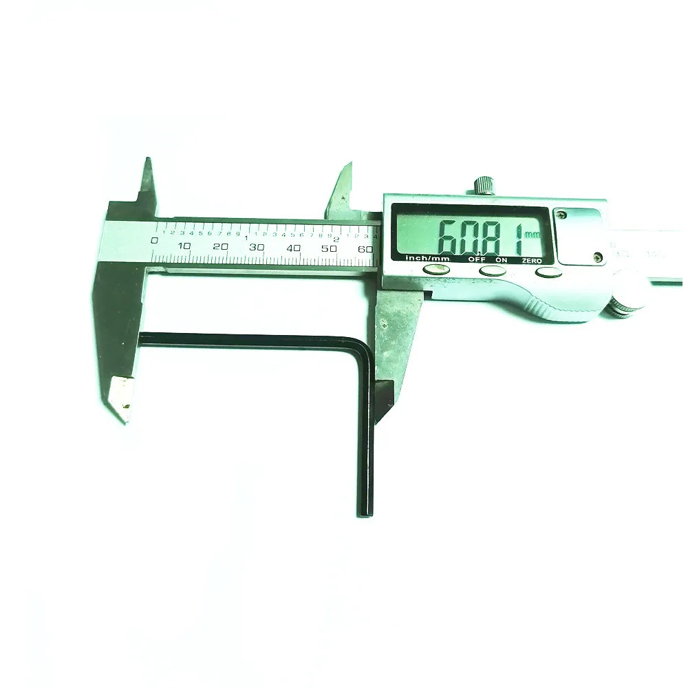 200 Stück 1/8 Zoll Bass- und E-Gitarren-Hals-Sechskant-Inbusschlüssel zur Halsverstellung, ca. 3,06 mm, Zubehör – Detail 5