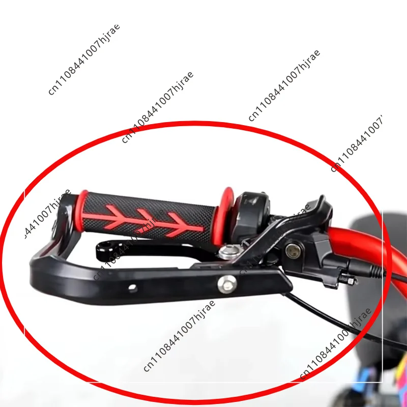 Applicable to GUYON 22/28mm Universal Motorcycle Antlers (Black PP and Aluminum) Electric Scooter Accessories