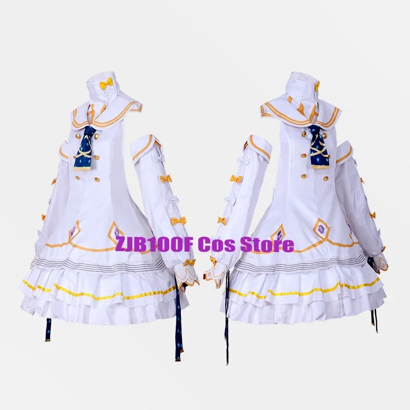 RT01 Yurizono Seia Cosplay Game Blue Archive Costume Iochi Mari Cosplay Dress Prop Headwear Set Anime Role Play Outfit for W*Jk2