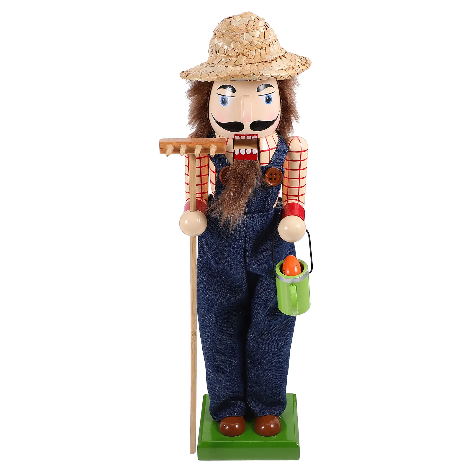 

Wooden Christmas Nutcracker Holiday Festival Desktop Decoration Xmas Desktop Christmas Nutcrackers Gift Nutcracker Ornament