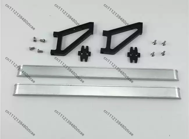 1:14 RC Container Trailer Metal Anti-Collision Side Rail Parts Compatible With Simulation Truck Cargo Rack Mod Accessories