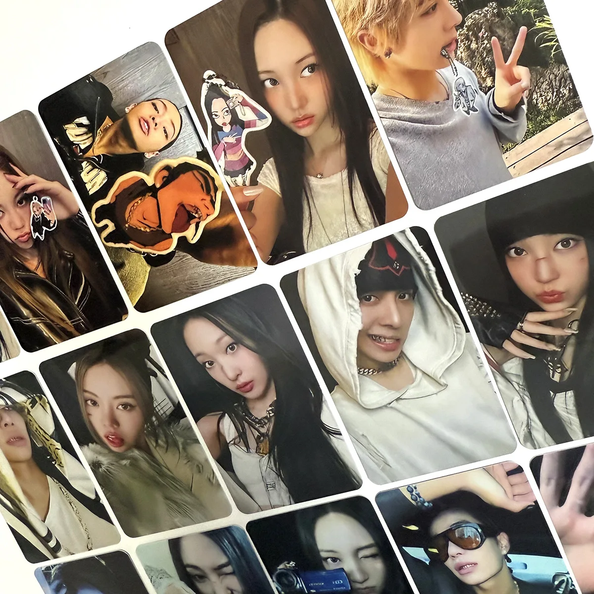 KPOP Korean Girl Group ALLDAY PROJECT, FAMOUS Album, Small Card, ADP Bonus, Small Card, DAY ONE, Black Factory, LOMO Card