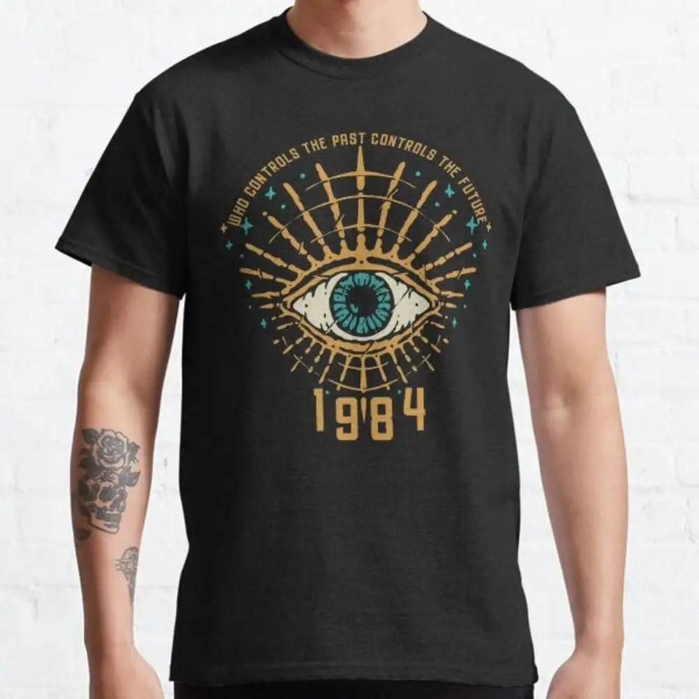 

1984 George Orwell Control The Future Classic T-Shirt