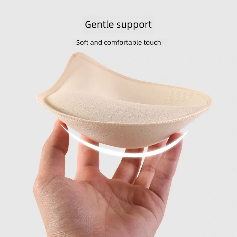 3/5/6cm Thick Push Up Bra Pads Inserts Women Underwear Breast Lift Breathable Sponge Padded Bra Pad Lining Swimsuit Bra Insert image 3