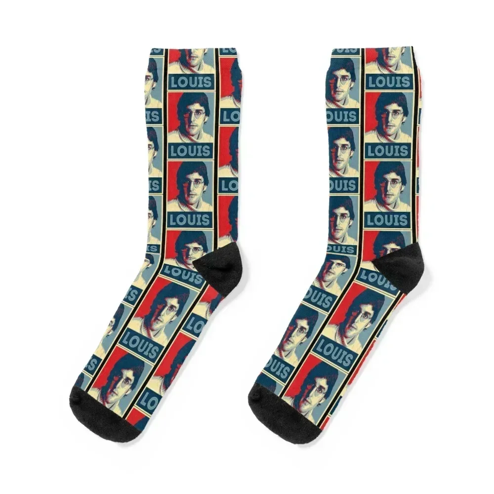 Best Selling - Louis Theroux Classic Socks hip hop luxe essential Men Socks Luxury Brand Women's