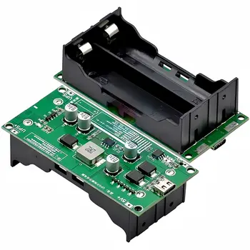 Type-C 15W 3A 18650 鋰電池充電模組 DC-DC 升壓快速充電 UPS 電源/轉換器 5V 9V 12V 10 最佳銷售 UPS 12V 18650 - №7