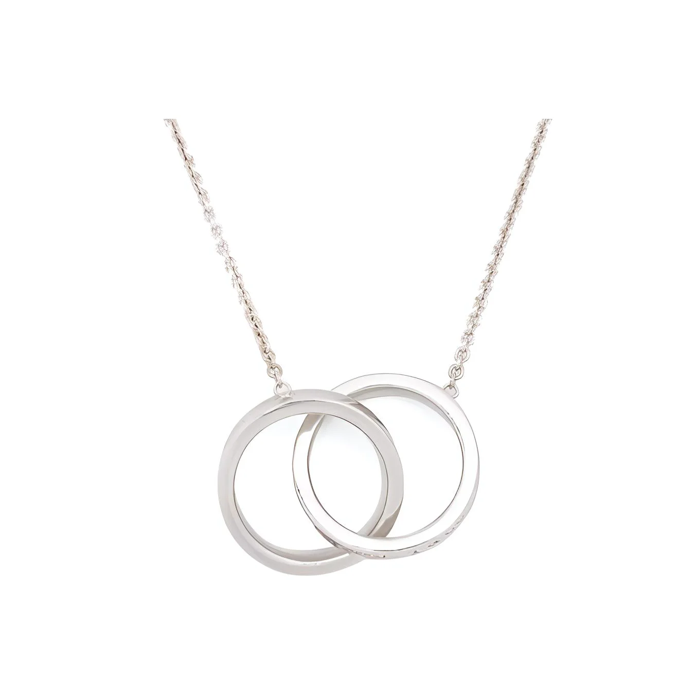 

TIFFANY & CO. 2000s Interlocking Circles-pendant Necklace 1501442