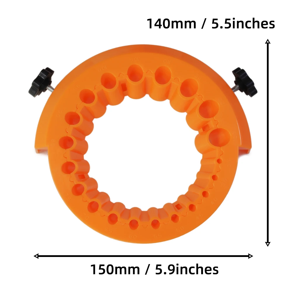 مكافحة تجريد زاوية طاحونة مثقاب الخشب مبراة 2-13 مللي متر 20 ثقوب مع إدراج موضوع معدني صالح 115/125 المطاحن تجديد القطع القديمة #3
