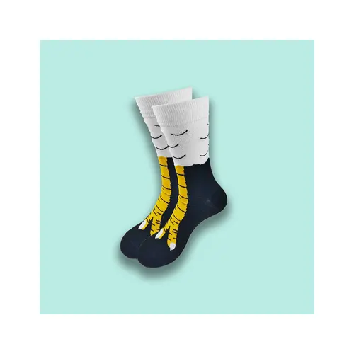 Imagen 2 del producto Venta al por mayor y al por menor de todo tipo de calcetines de moda con dibujos animados para hombre, para primavera y otoño, calcetines cálidos y cómodos.