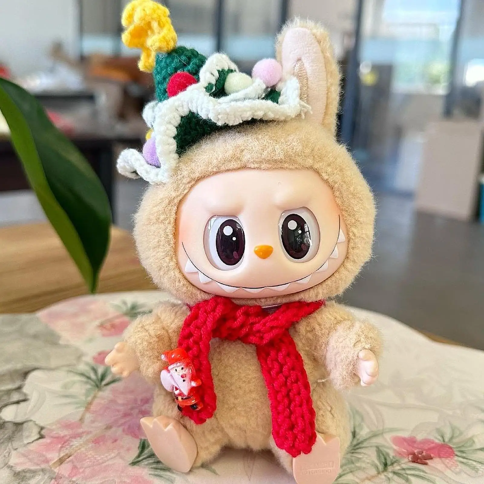 

Doll Hat and Scarf Set Costumes Dress up Accessories Doll Clothing Set Doll Outifits Doll Accessories Clothing for 17cm Doll
