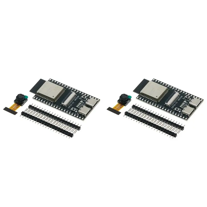 

ABMF-2X ESP32-S3 WROOM N16R8 CAM Development Boardwifi Bluetooth Camera Module Onboard ESP32-S3-WROOM-1 Module With OV2640
