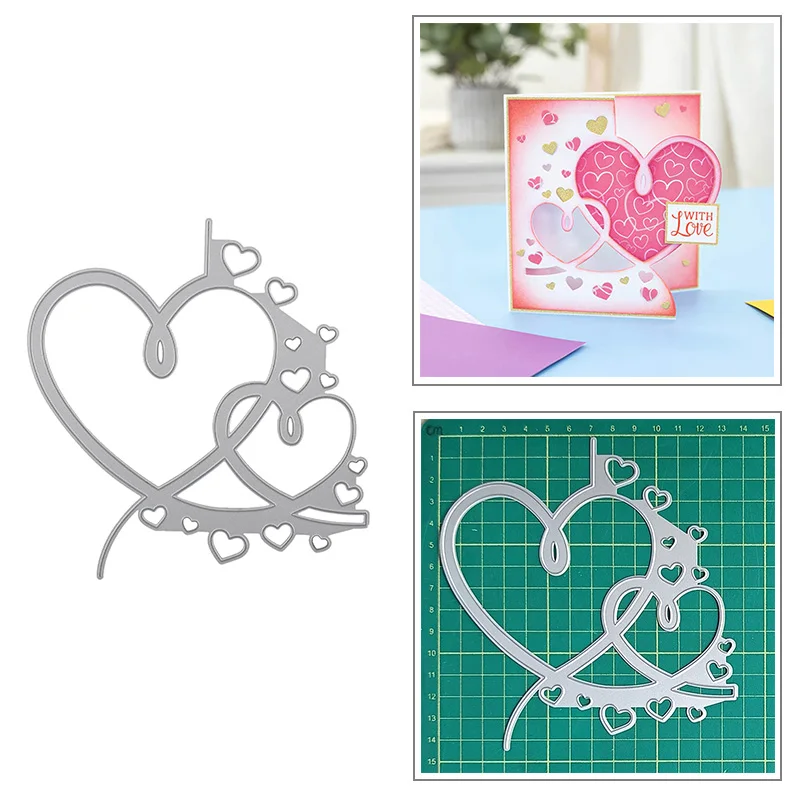 Amore Edge Metal Cutting Dies for DIY Scrapbook Album Paper Card Decoration Crafts Embossing 