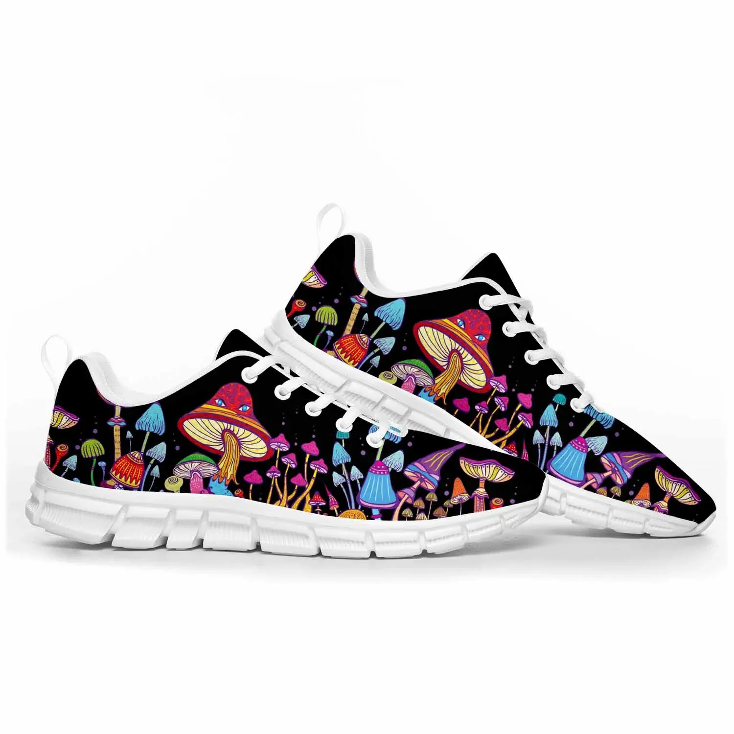 

Psychedelic Mushroom Sports Shoes Mens Womens Teenager Kids Children Customized Sneakers Tailor-Made Shoe High Quality Couple
