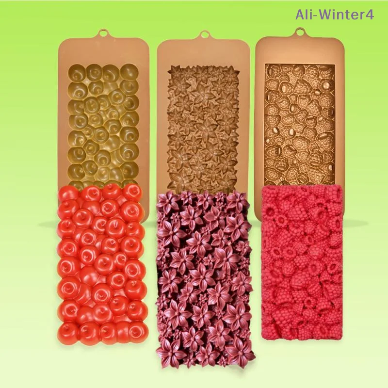 【Winter4】3D Raspberry Silicone Mold Fruit Pattern Fondant Ch