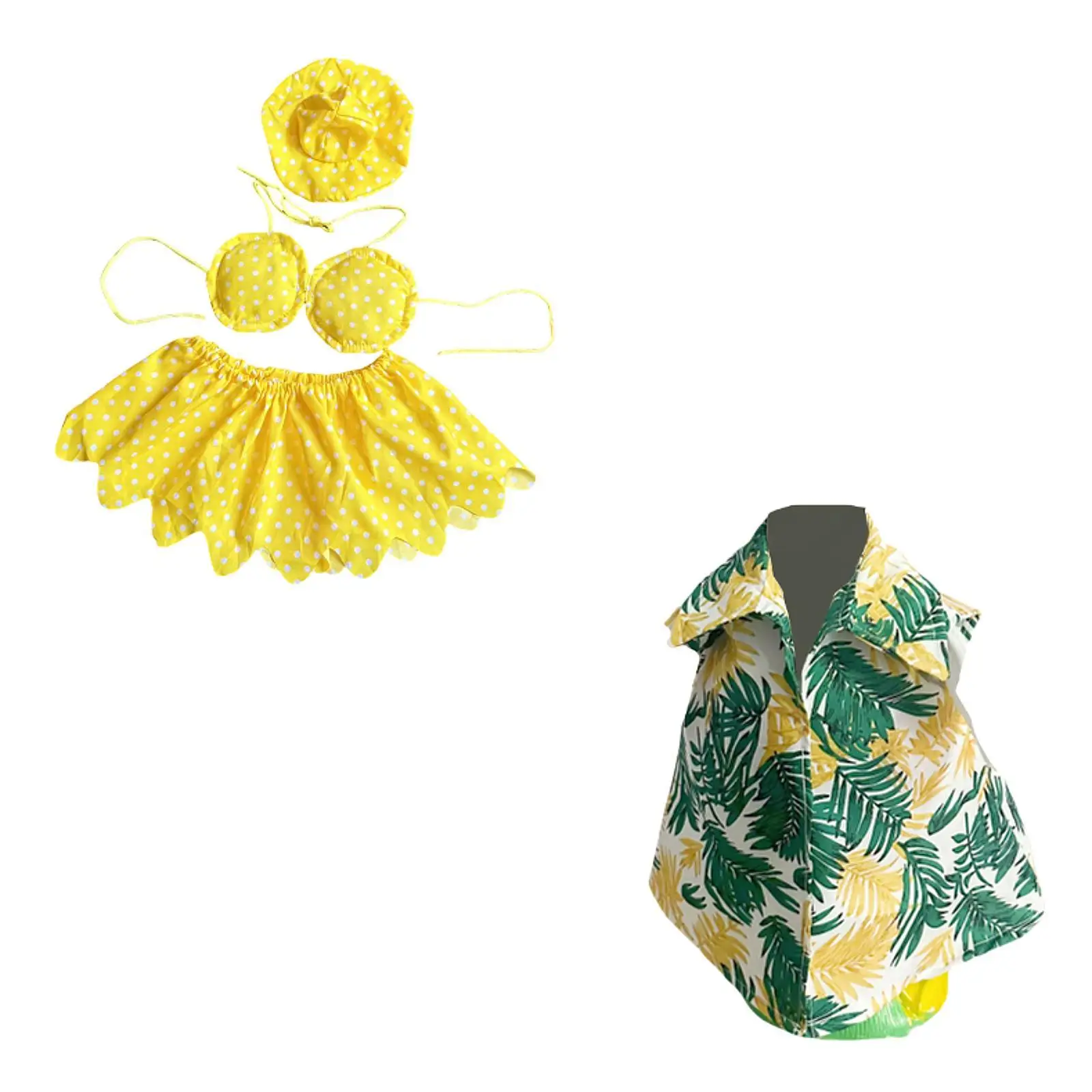 Lawn Goose Outfit Fits 23 inch Statue Creative Cute Lovely Costume Goose Clothing for Patio Party Outdoor Backyard Holiday