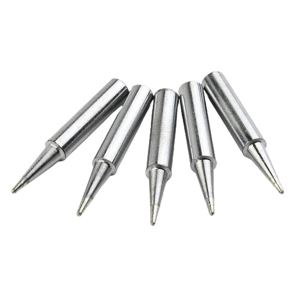 10pcs 900M-T-B Lead-free Pure Copper Solder Iron Tips Set Electric Welding Iron Nozzle Head For Welding Equipment Soldering Tool