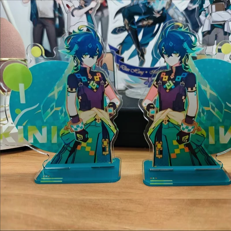 Cute Game Desk Plate Models Kinich Turnfire Hunt Acrylic Stand Model Toy Action Figures kids gift