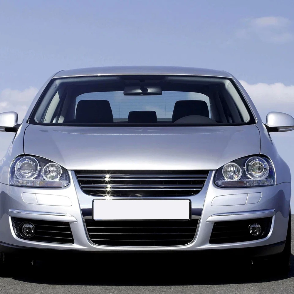 Front Bumper Trim Fog Light Grille Precision-engineered Fit Vibration-free Fit Resists Warping Fog Lamp Grill For Golf