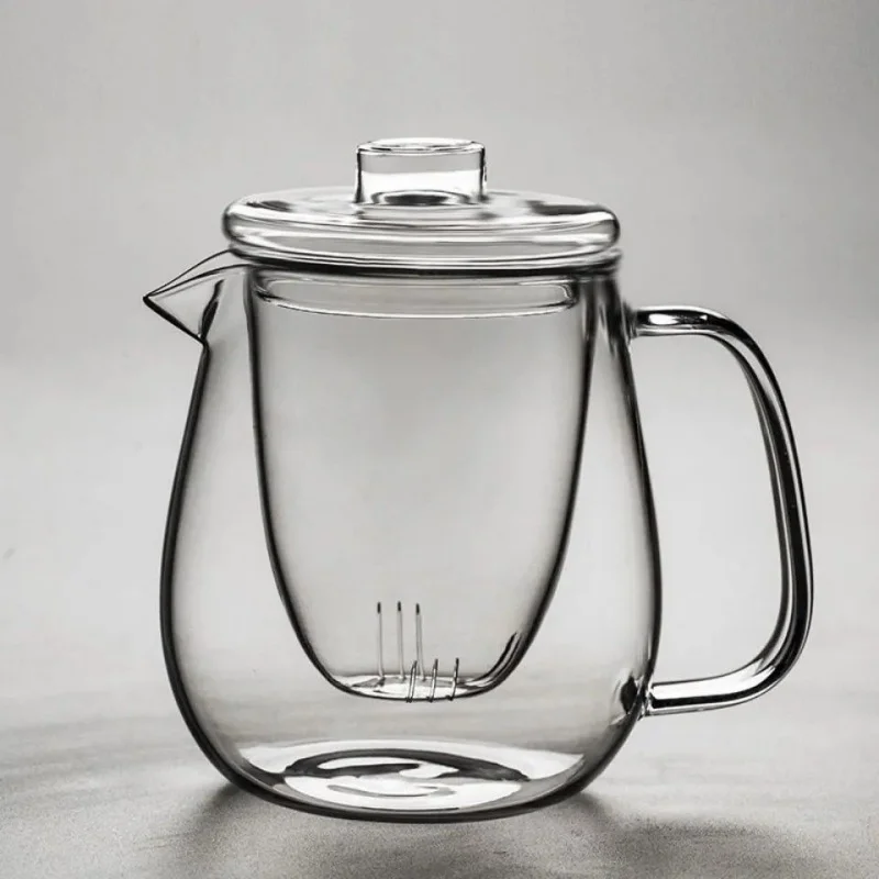 Coffee Pot with Filter Screen Glass Pot Water Filter Pitcher Scented Teapot Kung Fu Tea Set Wine Glass