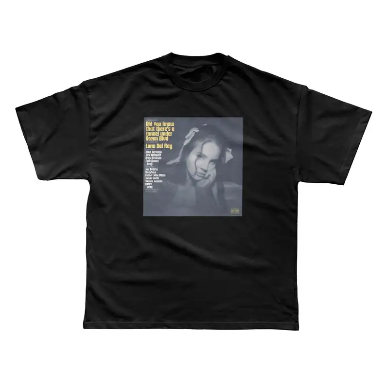 

Lana Del Rey - Did You Know That There's A Tunnel Under Ocean Blvd / Premium Unisex T-shirt