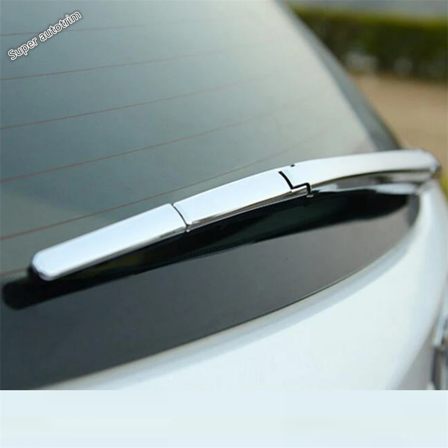 

Rear Windshield Window Windscreen Rain Wiper Decoration Cover Trim For Mazda CX-5 CX5 2015 2016 ABS Chrome Accessories Exterior