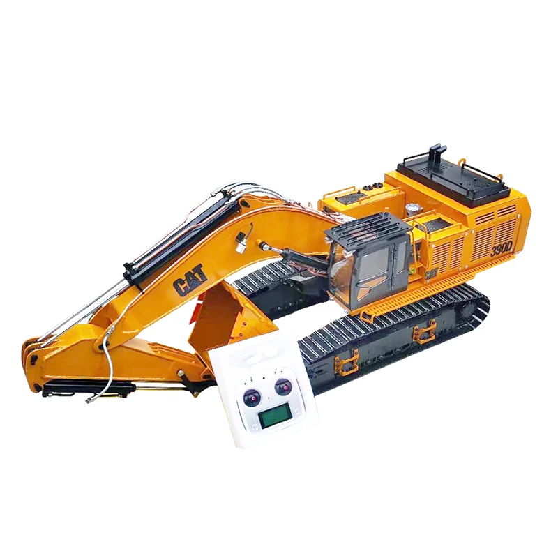 1/8 390D Metal Hydraulic Excavator Model Custom Mining Excavator Model Toy