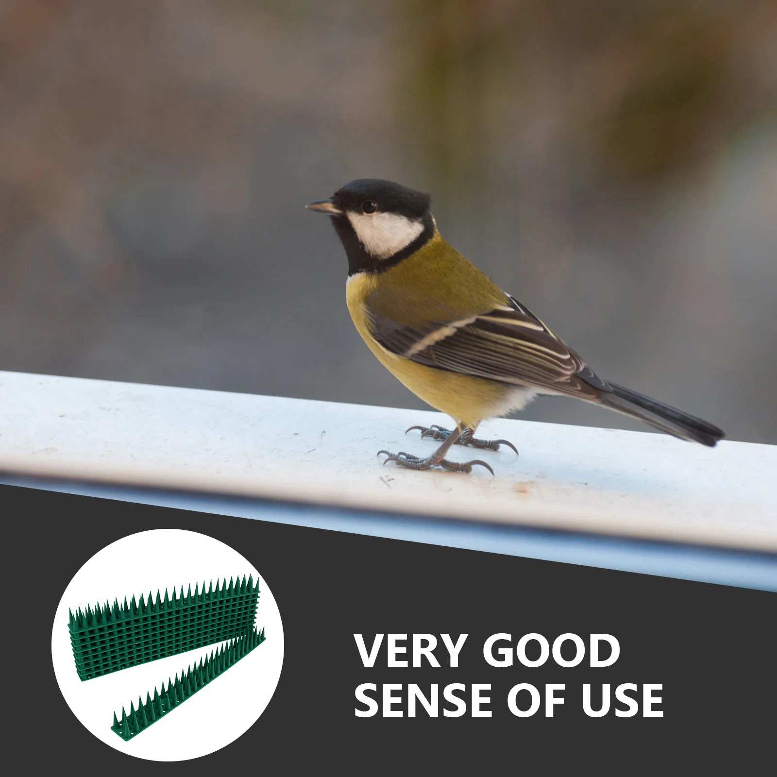 

10 комплектов пластиковых шипов для защиты от птиц, отпугиватель голубей, для наружных ограждений, крыш, дымоходов, беседок