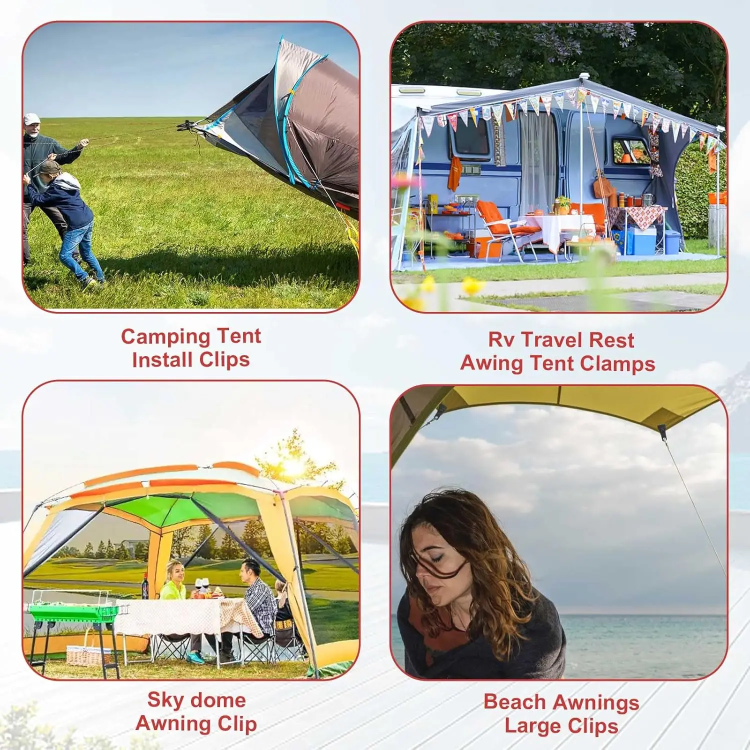 Рисунок 6 - зажим для навеса для каравана