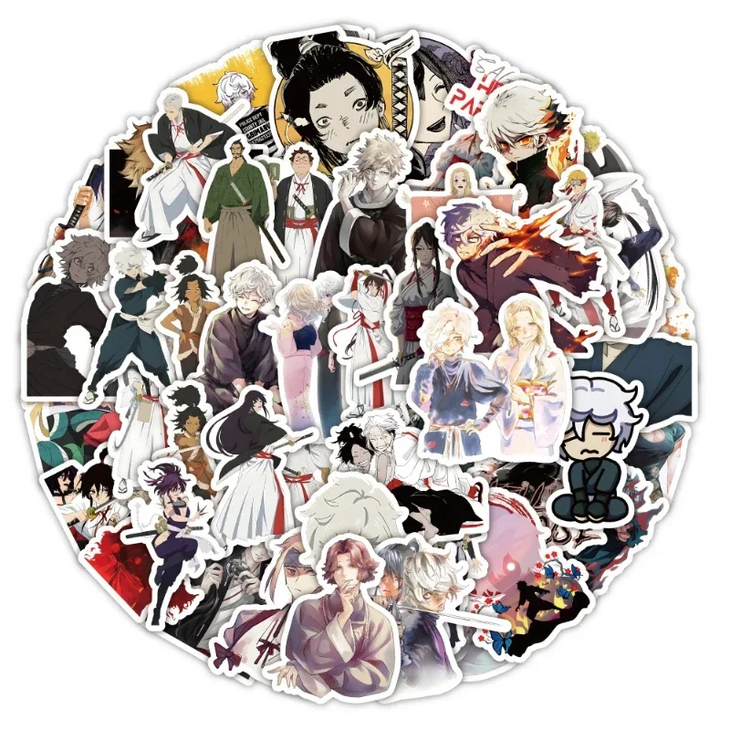 50/30/10PCS Popular Anime Surrounding Graffiti Stickers Mobile Tablet Skateboard Scooter Cup Waterproof Stickers Art Supplies