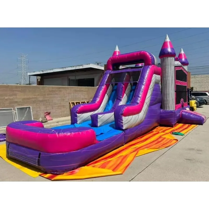Water Slide Pool Commercial Inflatable Water Slide for Kid Large Bounce House Jumper Bouncy Jump Castle Bouncer Large China view 2