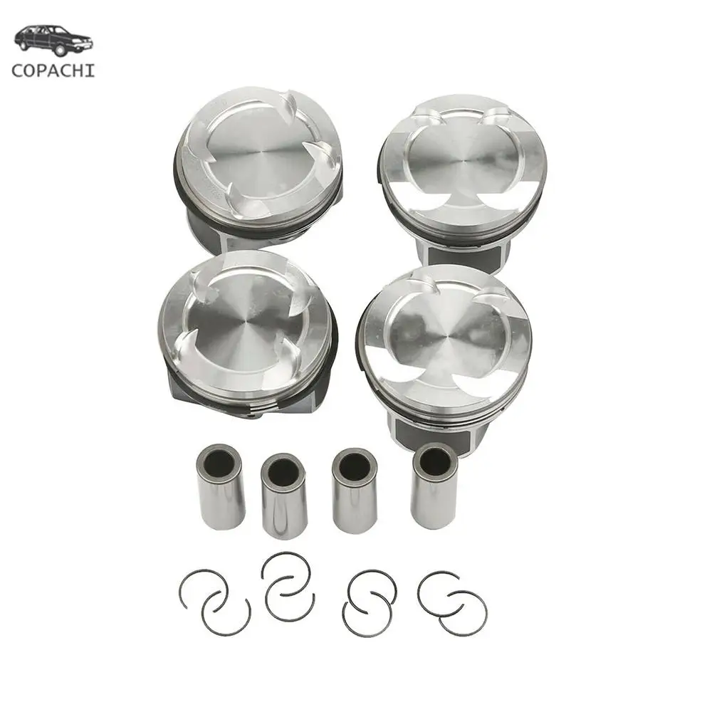 

4pcs 11258657760 Engine Pistons Rings Set Φ82.00mm for BMW F20 F23 F33 F55 F56 G30 120i 220i 11258678931 11258618503 11258638450