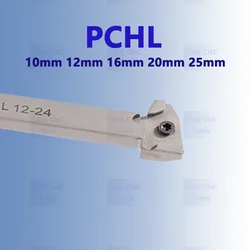 PCHL White Nickel CNC Turning Tool Holder PCHL10 PCHL12 PCHL16 PCHL20-24 Pentagon Overlord Inserts Grooving Tool Bar PENTA24N