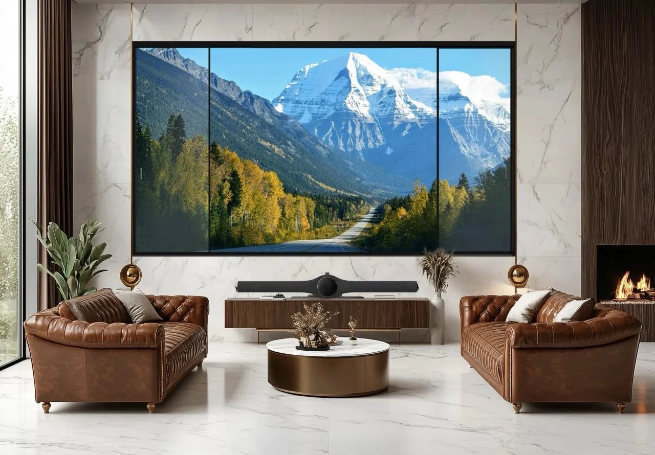 2025 16:9 P0.7/P0.9/P1.2/P1.5 شاشة عرض LED صغيرة داخلية - جدار فيديو LED عالي الدقة 4K للمسرح المنزلي