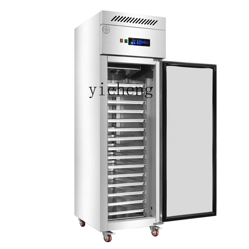 

ZC Two-Door Freezer Industrial Refrigerator Vertical Air Cooling Frostless Refrigerated Stainless Steel Fresh-Keeping Cabinet