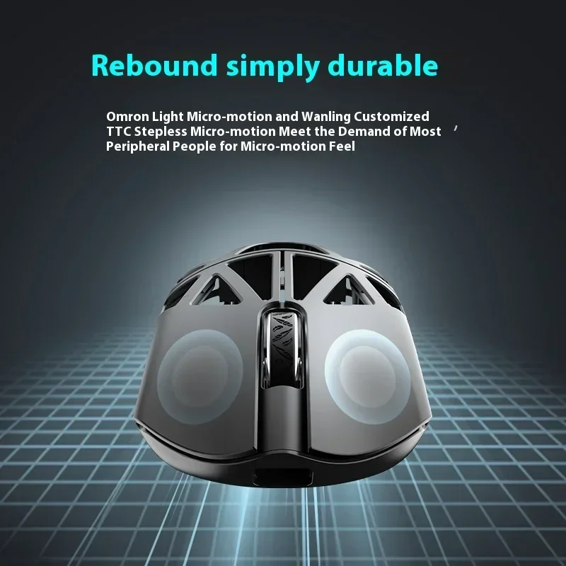 WLmouse Beast X Max Wireless Mouse PAW3950HS Sensor Magnesium Alloy 8K Lightweight Custom Gaming Mouse Pc Gamer Accessories Gift