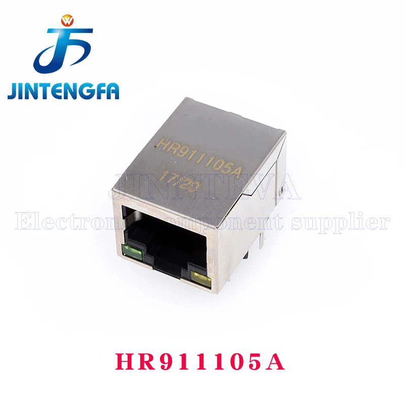 5PCS/Lot HR911105A HR911105 RJ45 Single Port Connector Filter Network Socket Transformer DIP IC