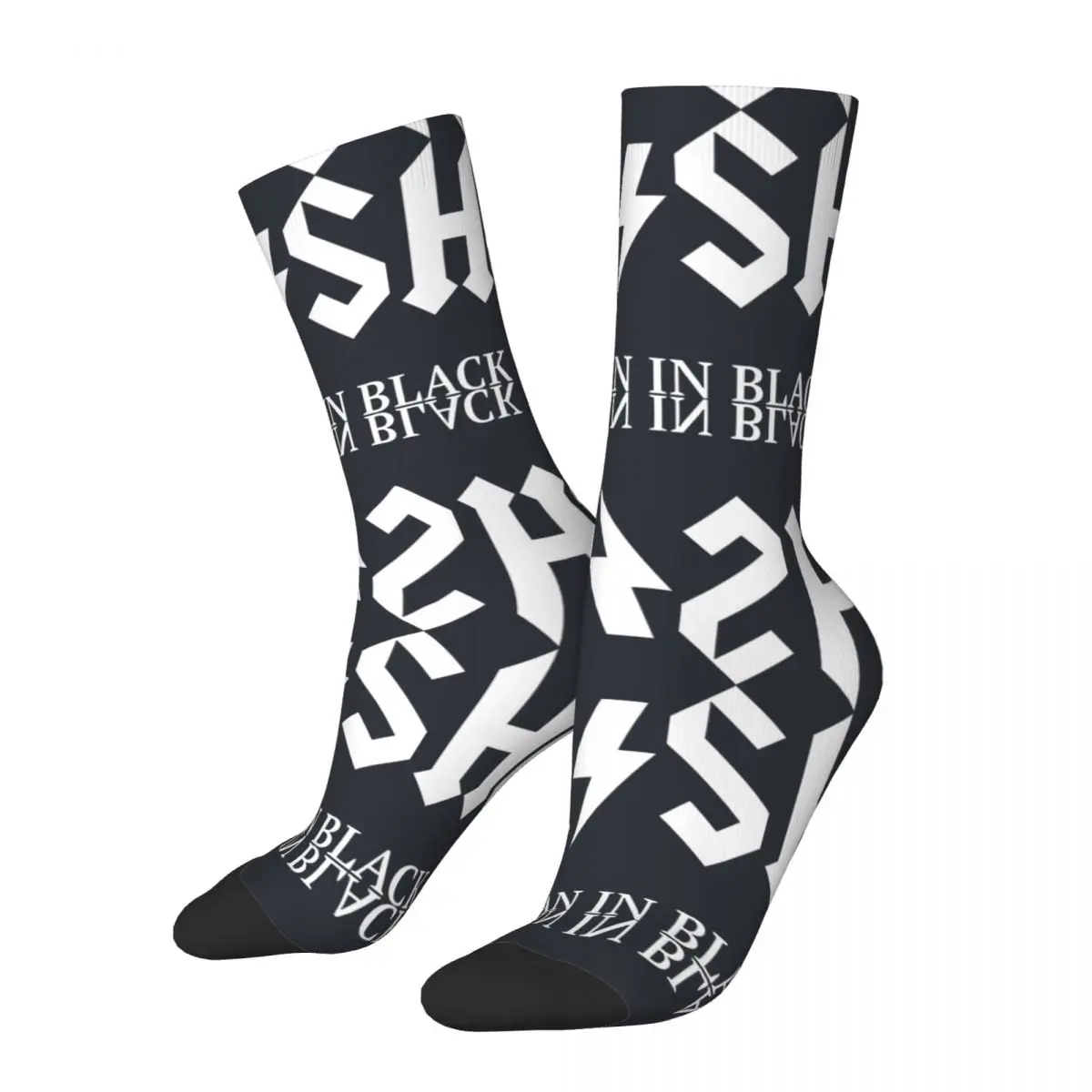 Hip Hop Vintage Sign Men's Socks Unisex J-Johnny Cash Harajuku Seamless Printed Novelty Crew Sock Boys Gift official-website