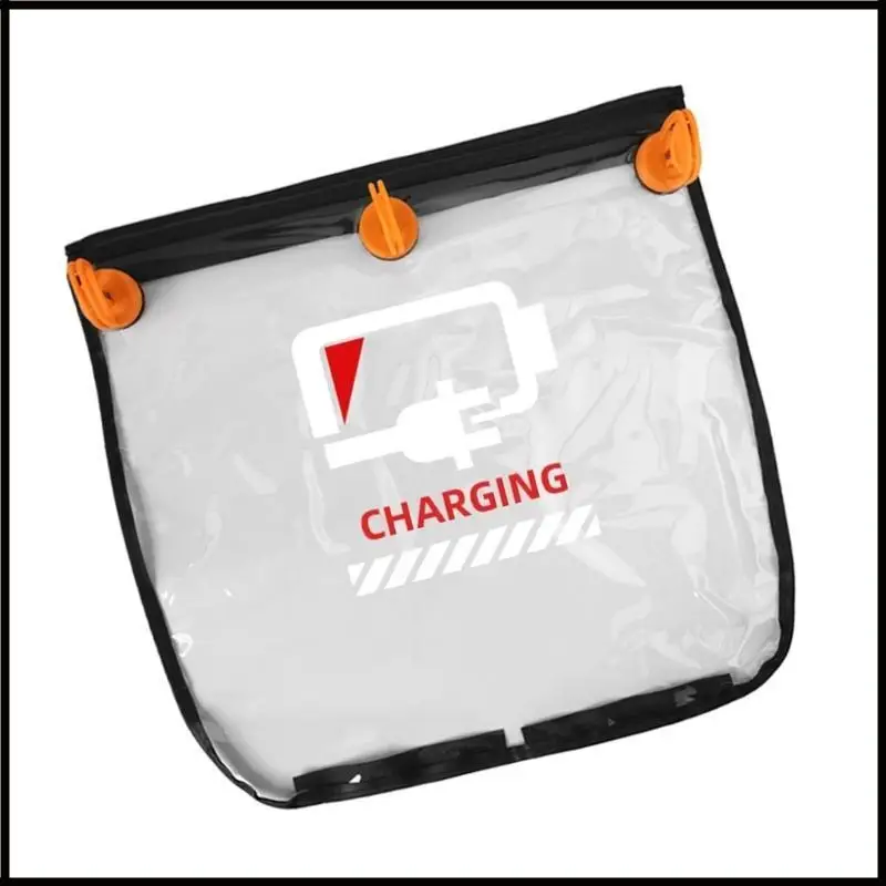 

Weatherproof EV Charging Port Cover Suction Cup Attachment Protective Rain Guard Simple Installation for Car