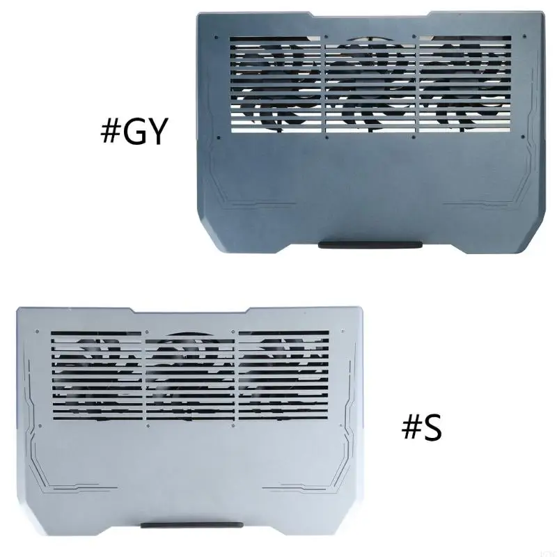 

D7YC Aluminum Upgraded Gaming Laptop Coolers Pad with LED Fan Cooling Pad for Laptop