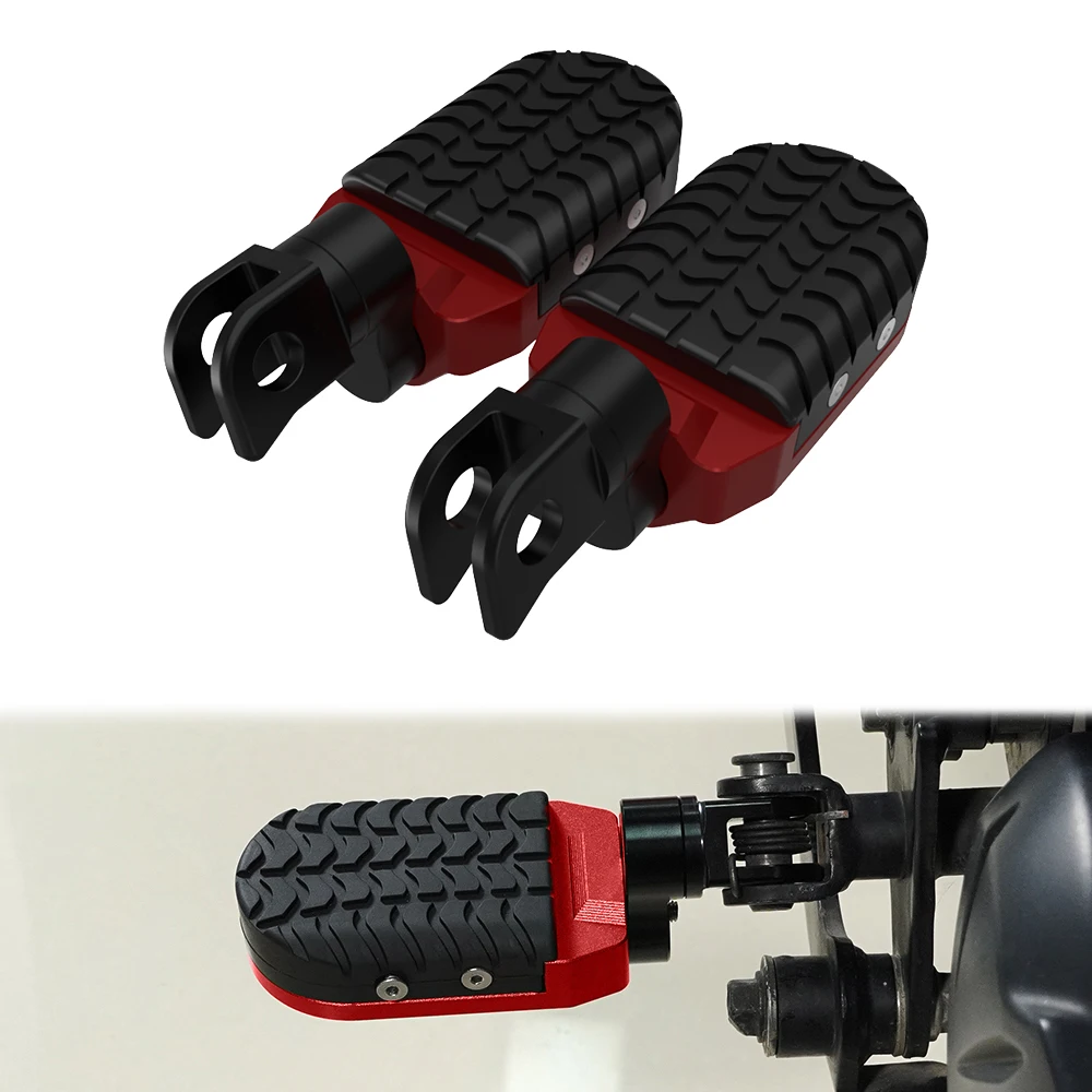 For Honda MONKEY 125 CB600S F2 Hornet S CBF600 N/NA/S/SA CBF1000F/FA Motorcycle Adjustable Front Footrests Foot Pegs Pedal