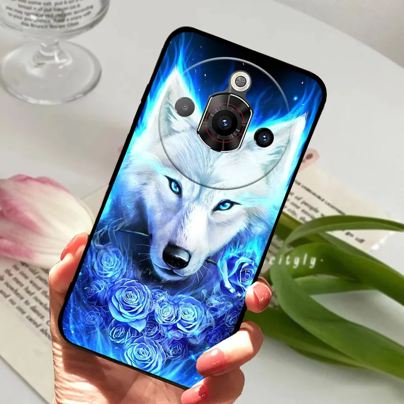 Case For Nubia Focus Pro Fundas Z2351N Soft Silicone TPU Phone Cover For ZTE nubia Focus Pro 5G Shockproof Protective Bumper