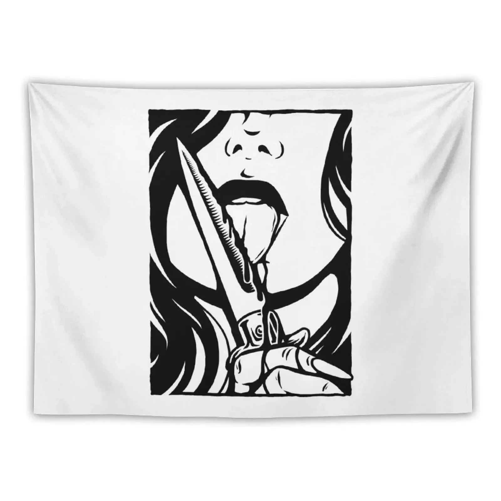 

Dangerous Girl Tapestry Christmas Decoration Decoration Pictures Room Wall Tapestry