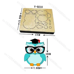 New owl Wooden Dies Cutting Dies Scrapbooking /Multiple Sizes /V-9210
